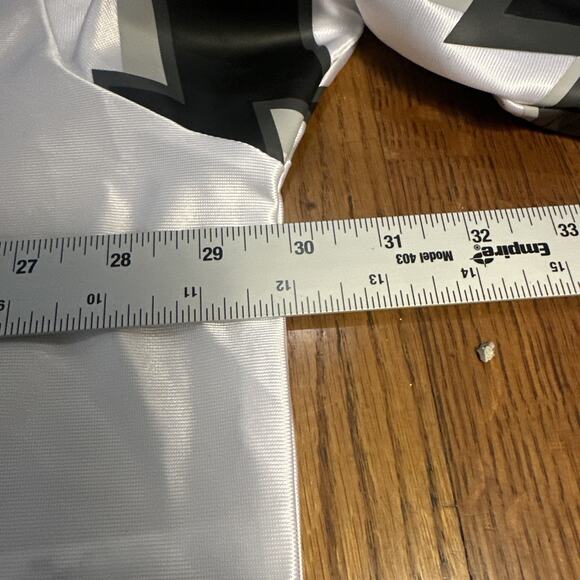 Adidas Adilenium XL Season 3 Graphic Jersey Women's Lifestyle Top JX9216 White - Picture 11 of 13